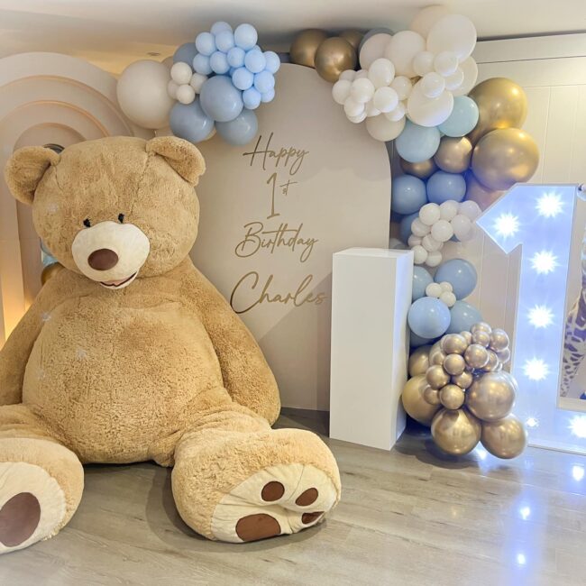 BEARLY ONE BIRTHDAY SET UP burnham on crouch