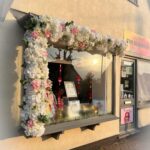 window floral dispay essex, maldon, brentwood